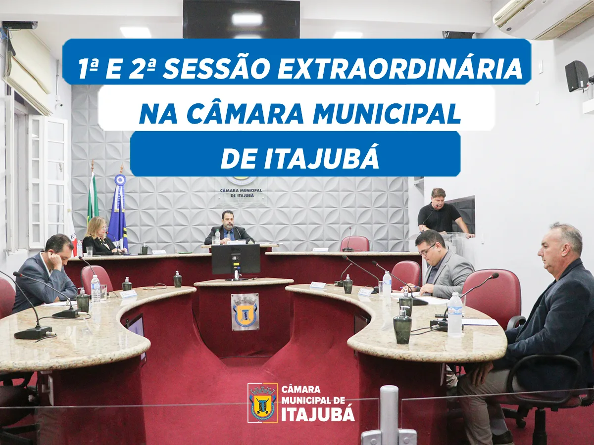 Câmara Municipal aprova projetos para fomento à cultura e modernização administrativa em Itajubá
