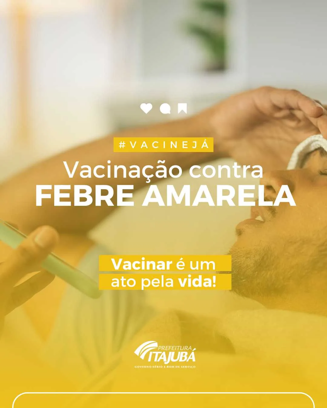 Secretaria de Saúde de Itajubá reforça vacinação contra febre amarela