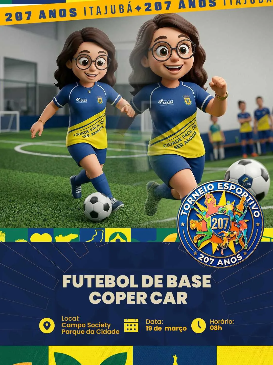 Festival de Base Copercar movimenta o esporte infantil em Itajubá