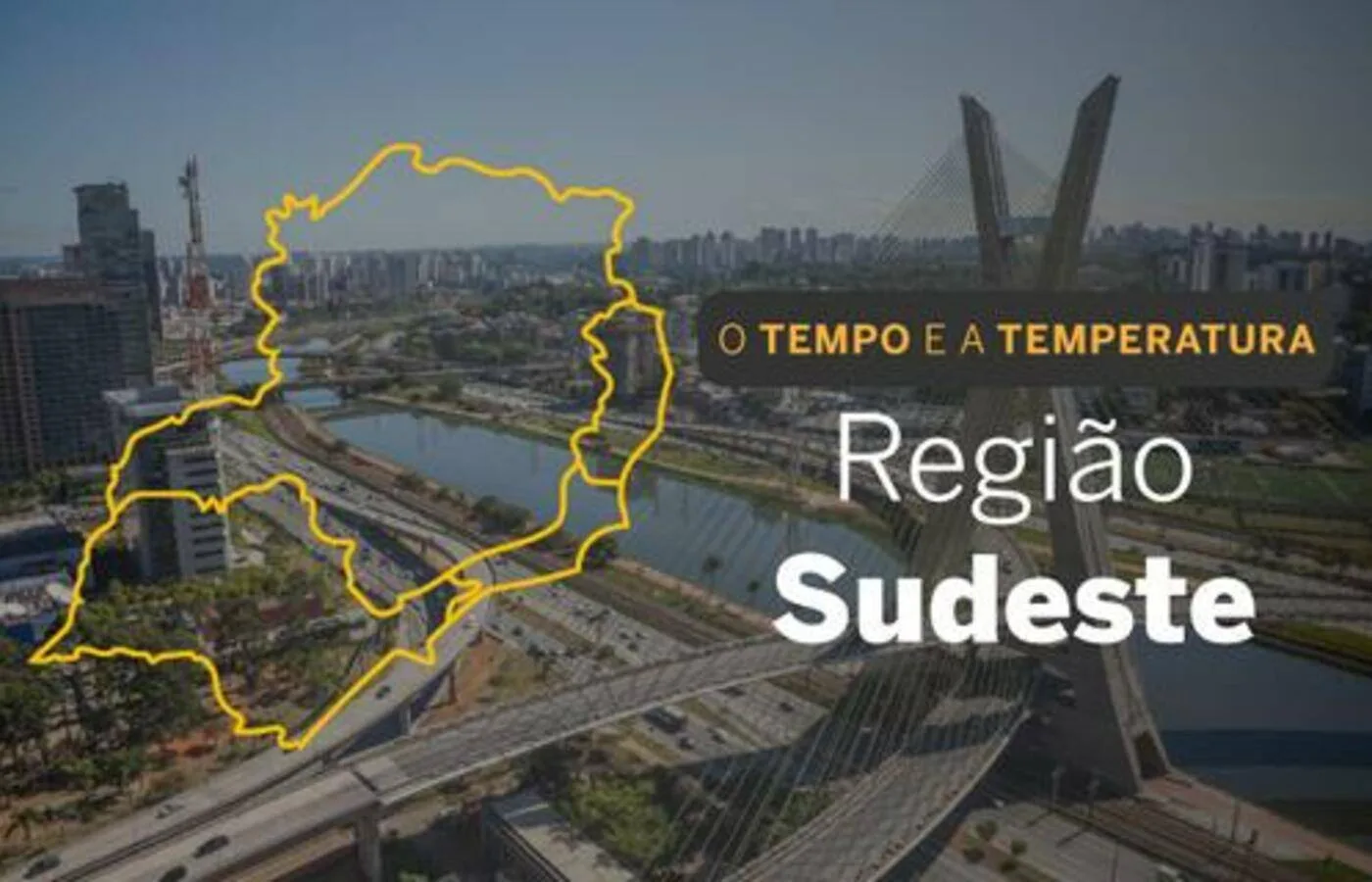 PREVISÃO DO TEMPO: terça-feira (24) de chuvas intensas e trovoadas na porção centro-norte do Sudeste