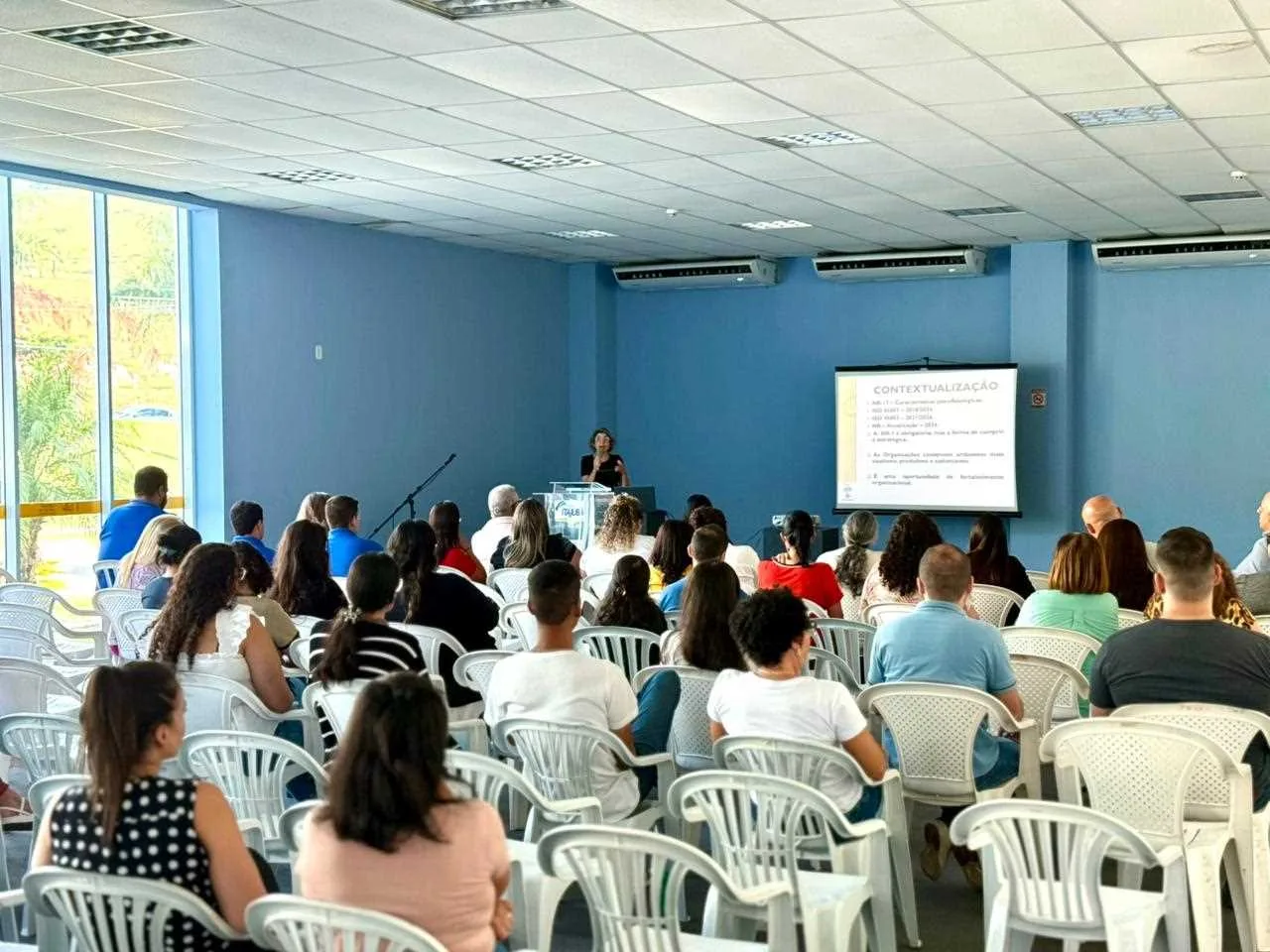 Projeto SER promove palestra sobre LER/DORT para servidores municipais