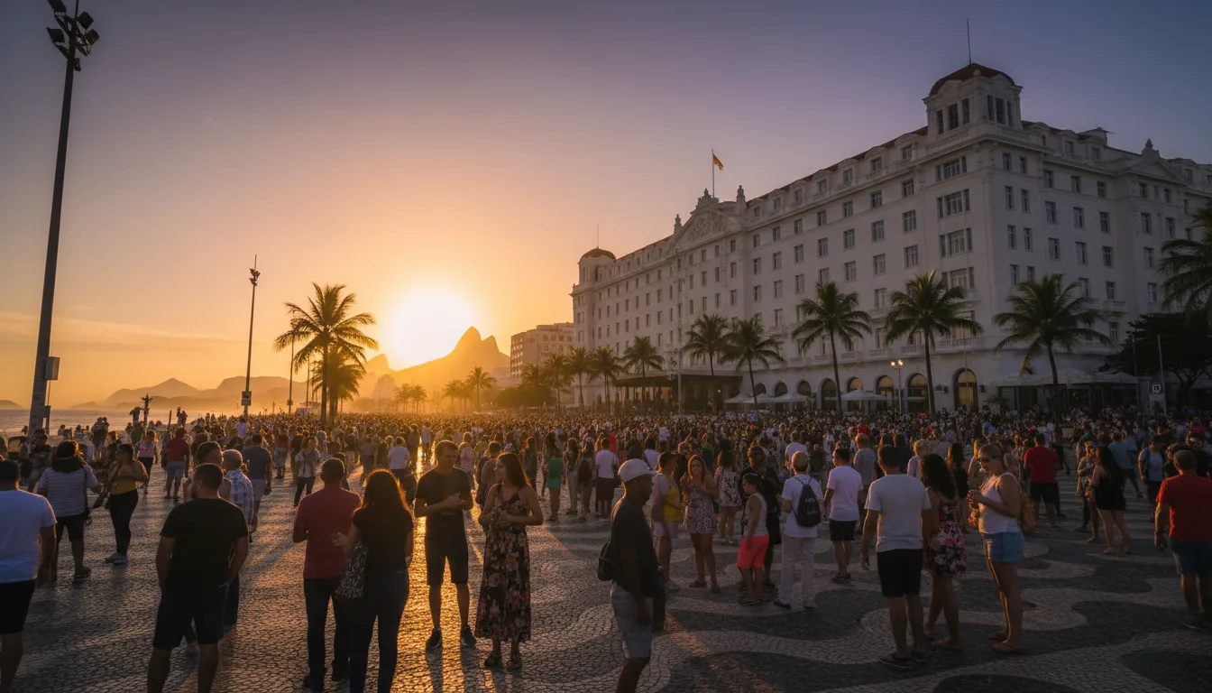 Mesmo com multidão, show de Shakira não registra ocorrência graves