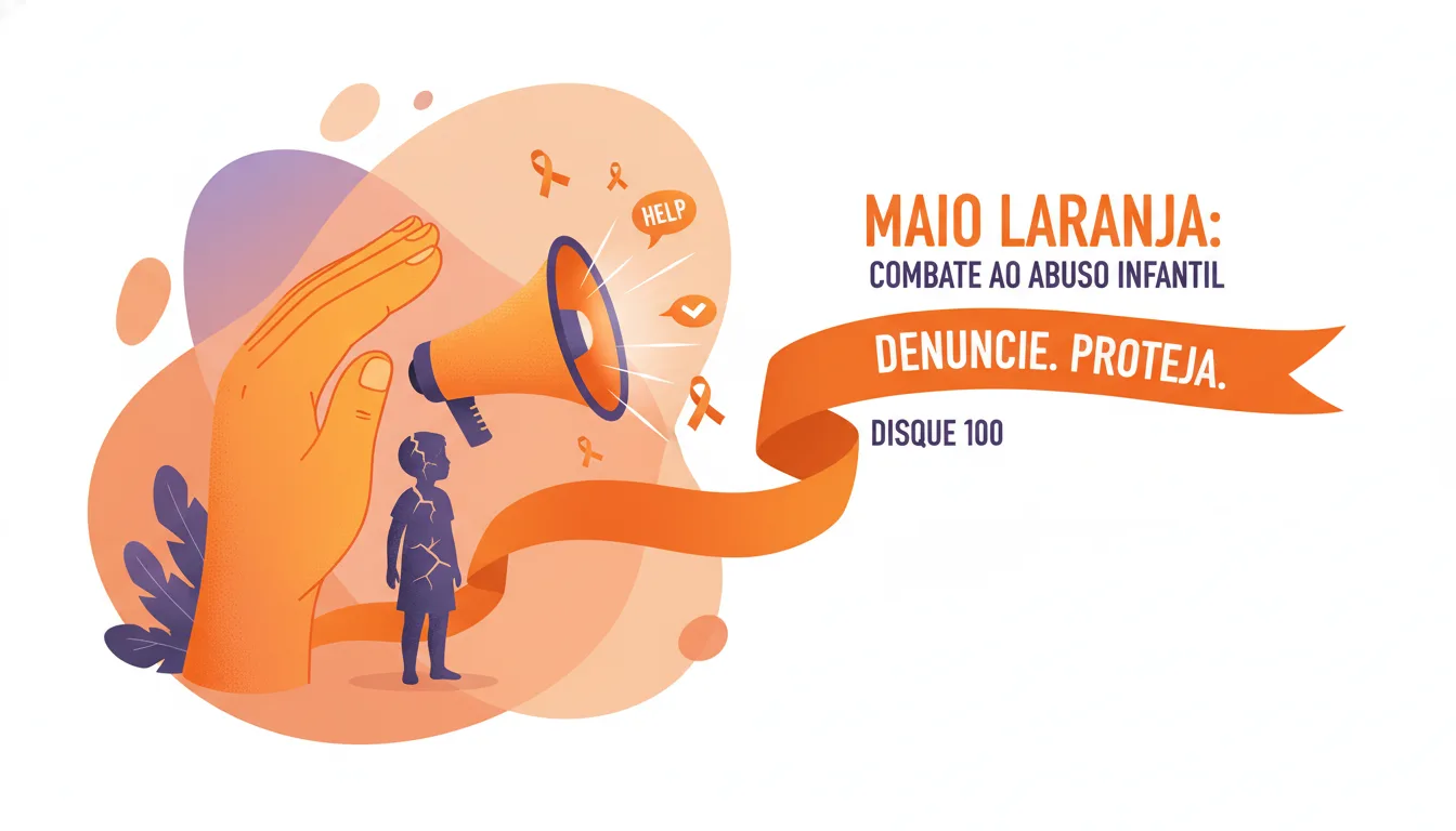 Maio Laranja: União Contra o Abuso e a Violência Contra Crianças e Adolescentes