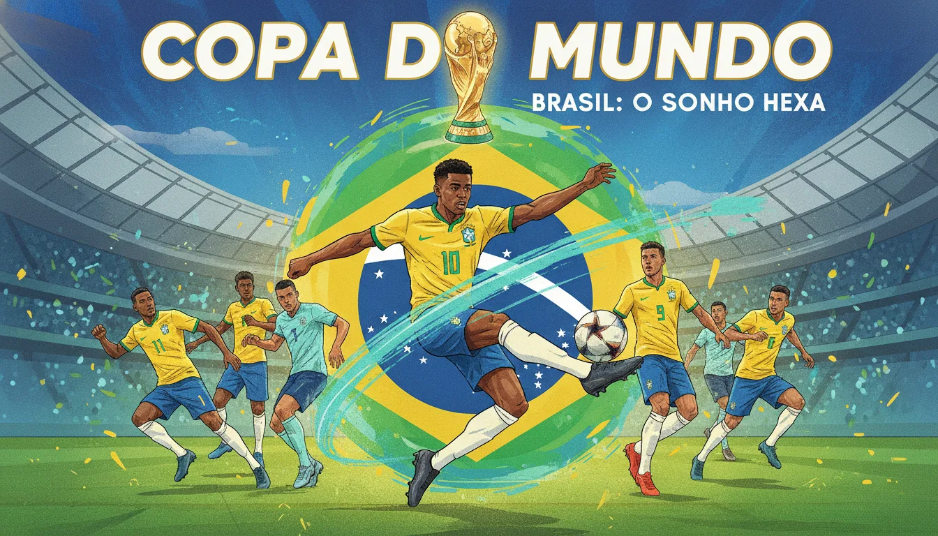 Veja datas e horários dos jogos do Brasil na Copa do Mundo