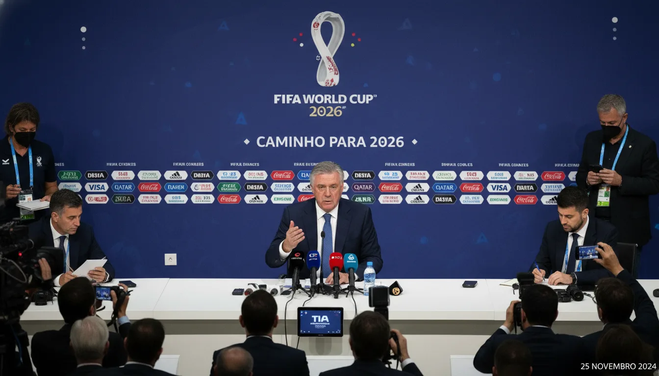 Carlo Ancelotti pede que torcida confie nos 26 convocados para a Copa