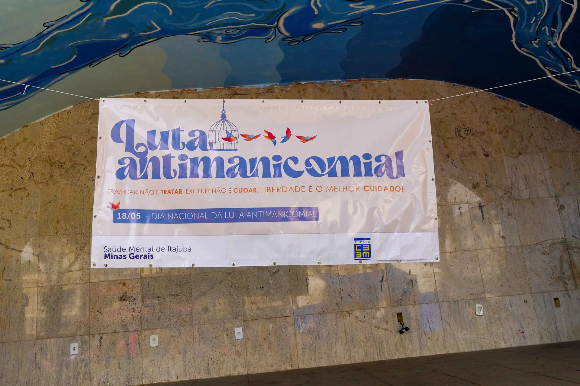 Praça Theodomiro Santiago recebe evento em alusão ao Dia Nacional da Luta Antimanicomial