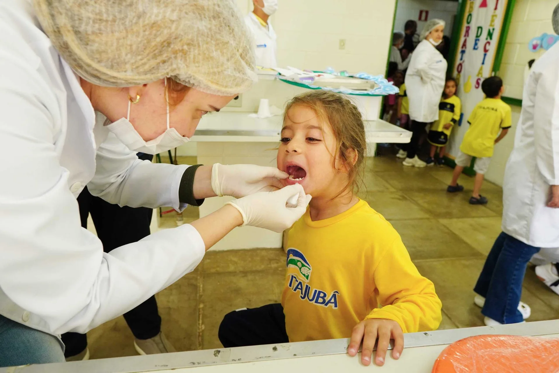 Projeto Caça Cárie inicia atividades e reforça cuidados com a saúde bucal das crianças
