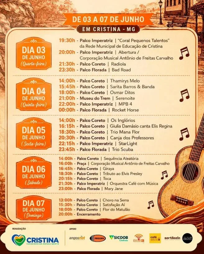 Festival Café com Música de Cristina