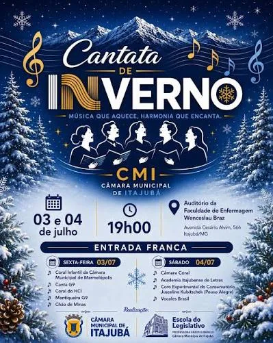 2ª Cantata de Inverno da Câmara Municipal de Itajubá