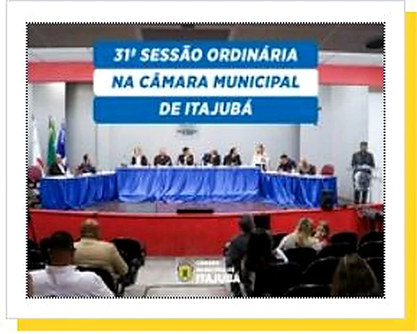A Câmara Municipal de Itajubá realizou, na noite desta segunda-feira (21), sua 31ª Sessão Ordinária de 2026.
