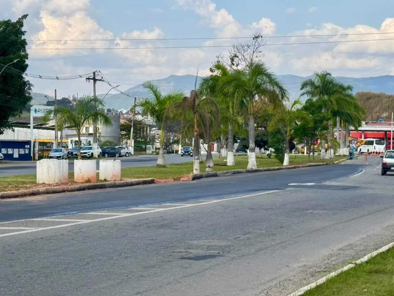 Obra no Distrito Industrial avança em Itajubá