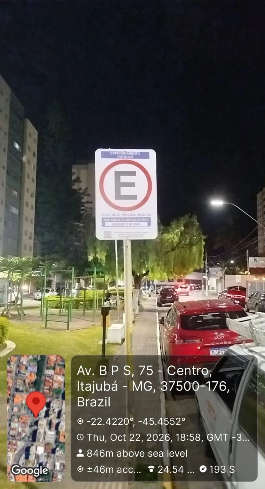 Novas placas da Zona Azul começam a ser instaladas em Itajubá