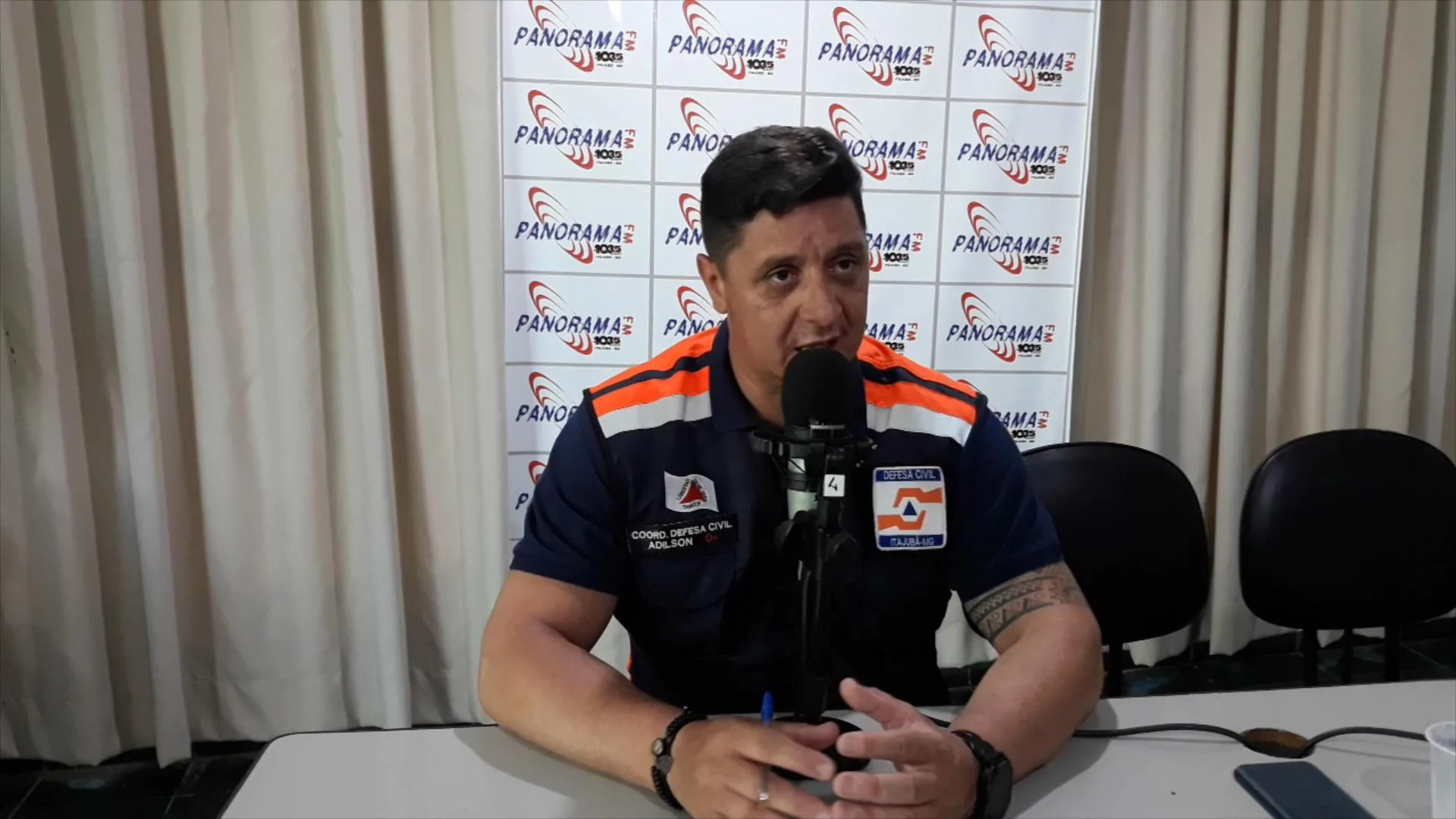 Defesa Civil tranquiliza Itajubá após alerta de chuvas intensas