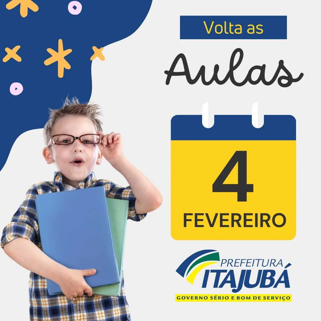 Rede municipal de ensino retoma as aulas na quarta, 4 de fevereiro