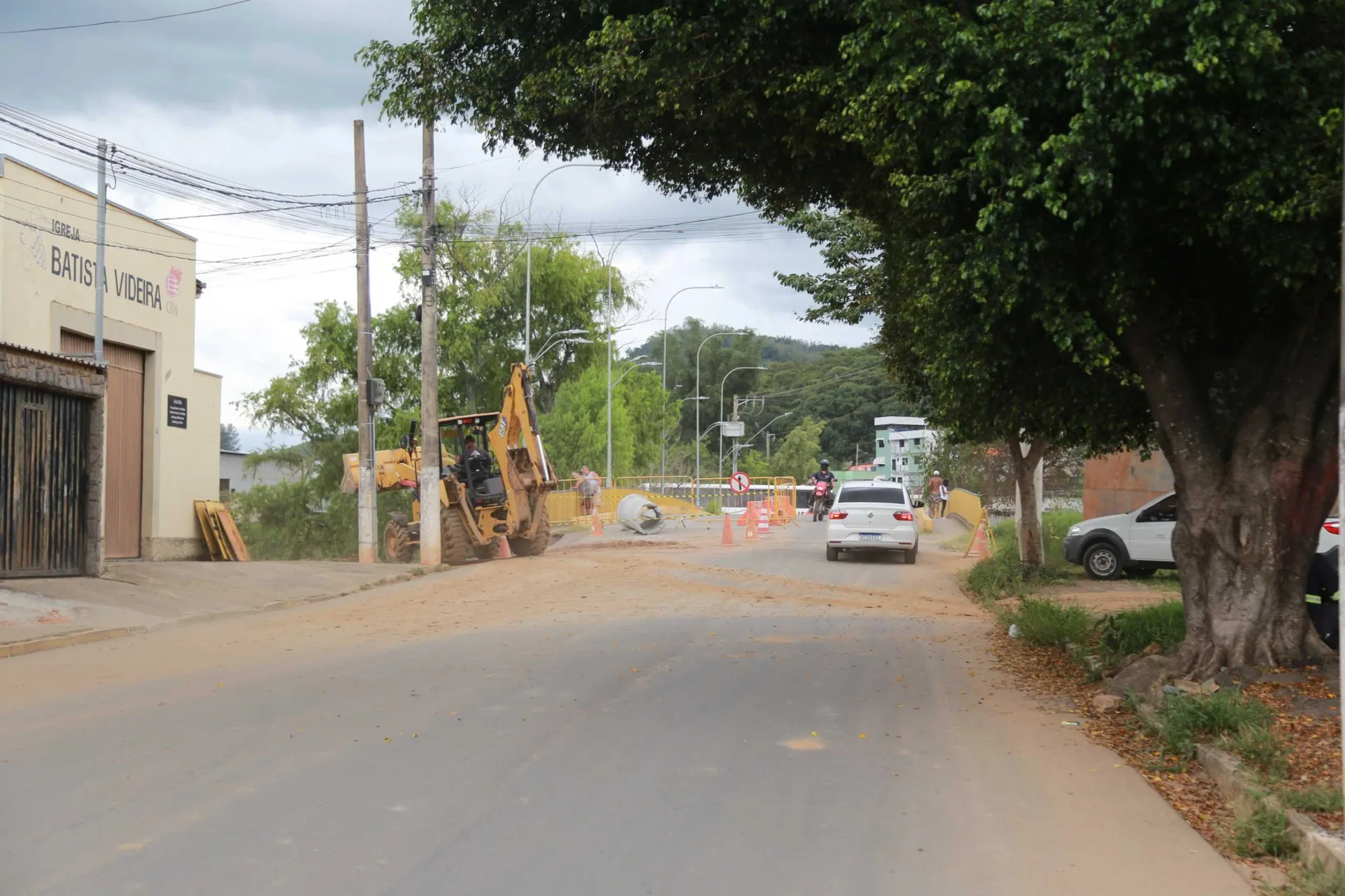 Secretaria de Obras realiza reforma da Ponte Santos Dumont após danos causados pelas chuvas
