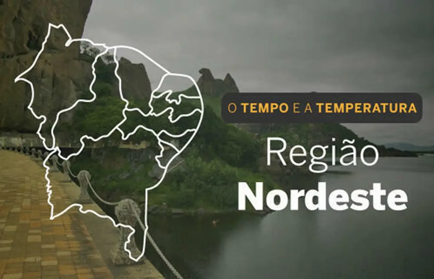 O TEMPO E A TEMPERATURA: tempo fechado e chuvas continuam no Nordeste nesta quinta-feira (30)