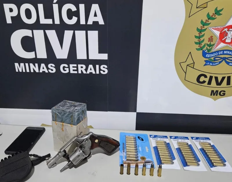 PCMG prende investigado por tentativa de homicídio em Rosário da Limeira