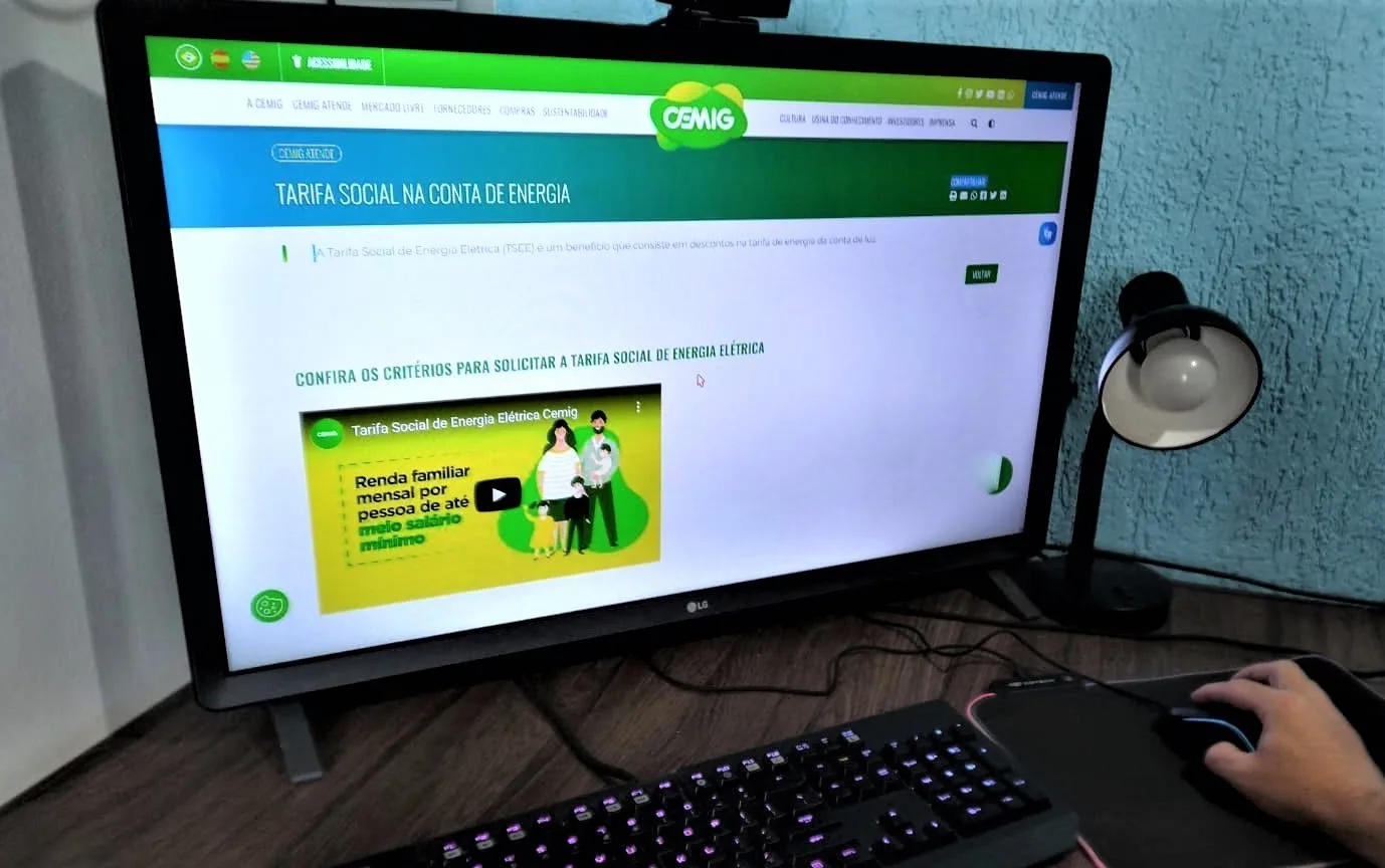 Mais de 1,1 milhão de clientes da Cemig deixam de receber desconto na conta de luz por inconsistências cadastrais