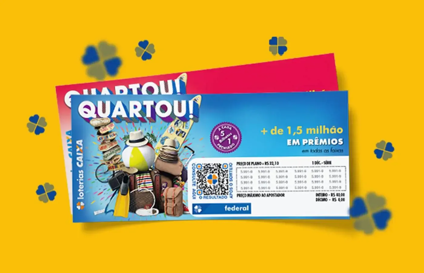 Resultado da Loteria Federal 6103 de quarta (23/09/2026): bilhetes sorteados